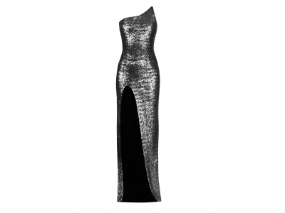 sequin evening dress